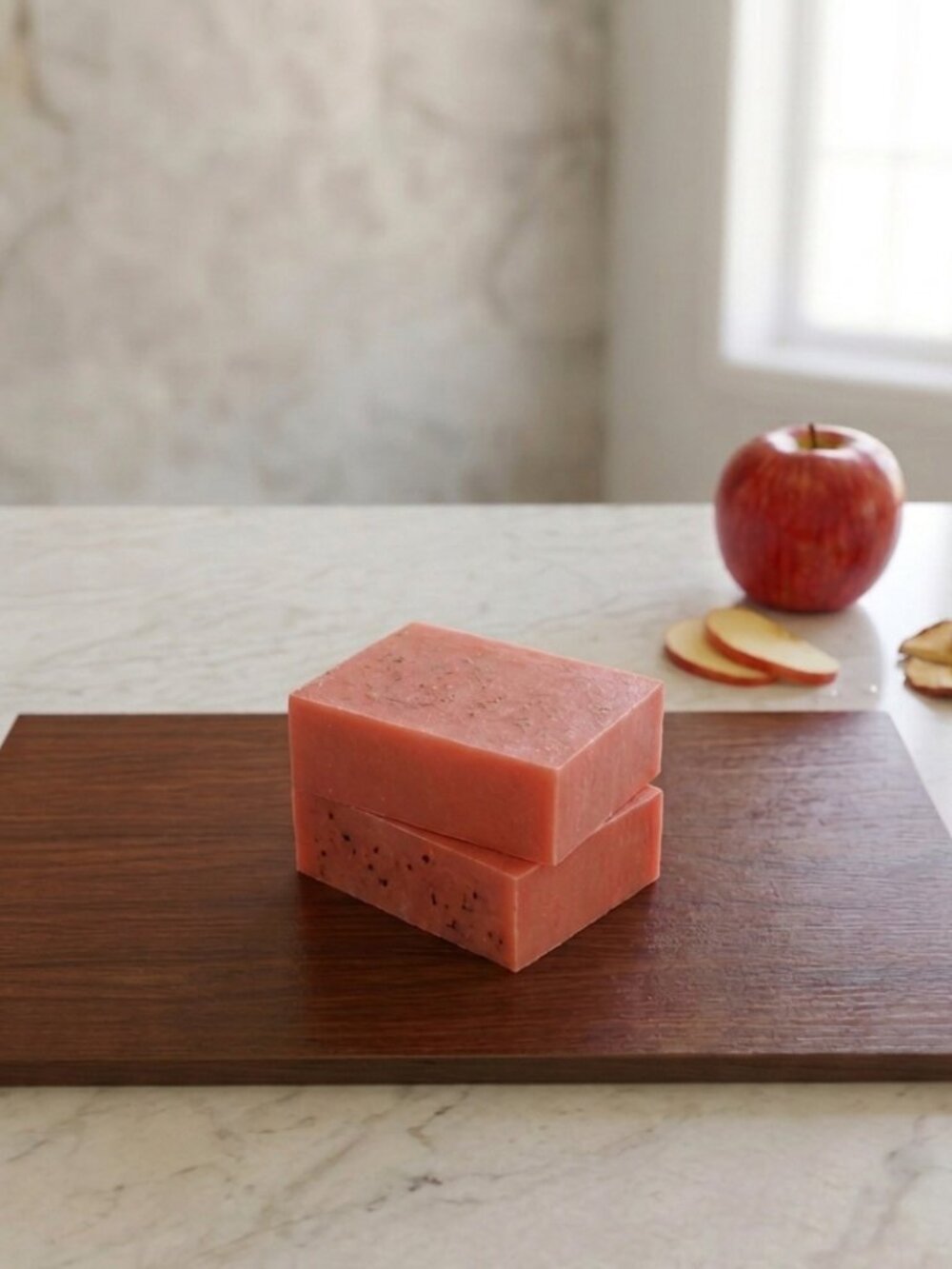 Orchard Apple Heritage Block Hand Poured Goat Milk Soap Bar